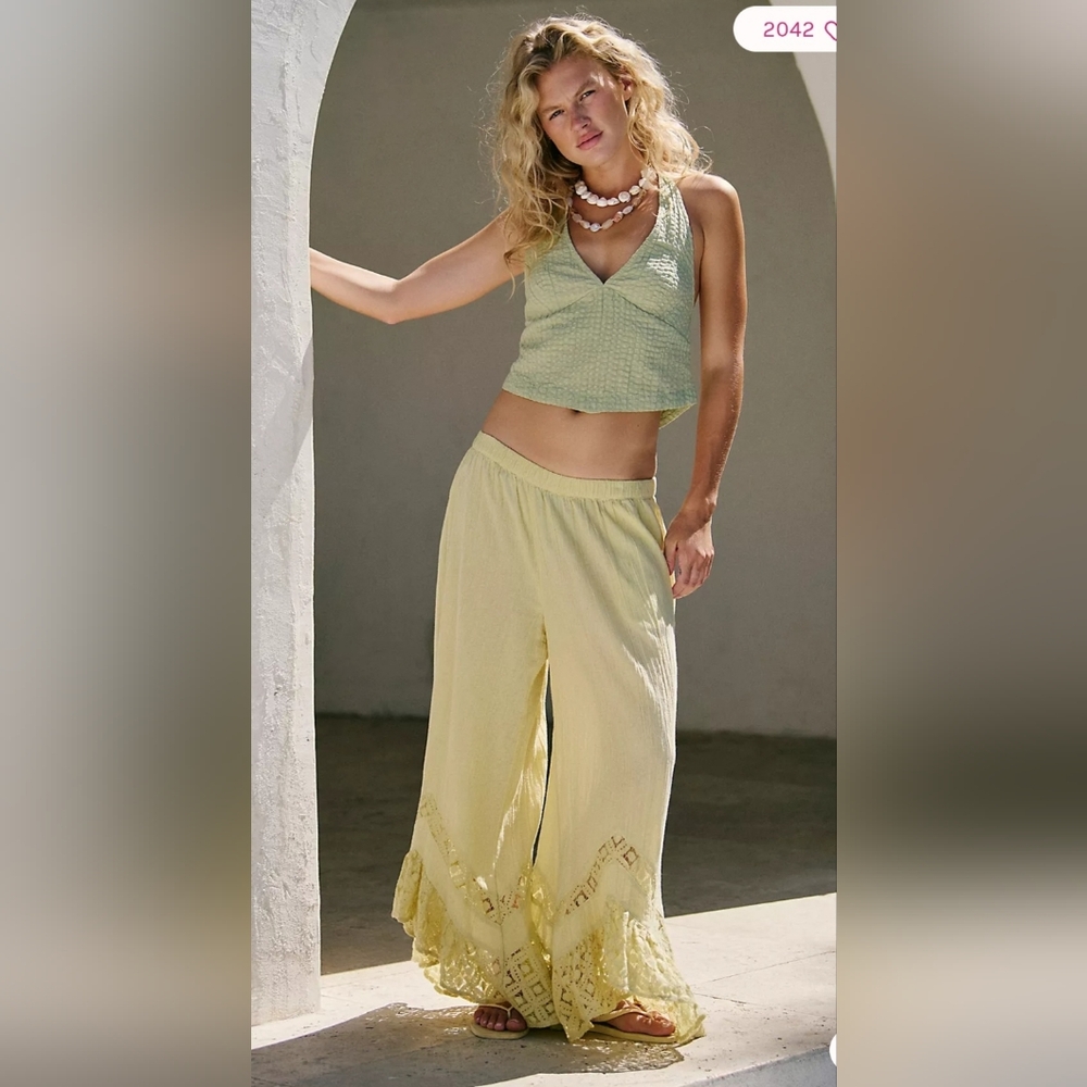 SOLD Free People Pansy Pants - size L - XL